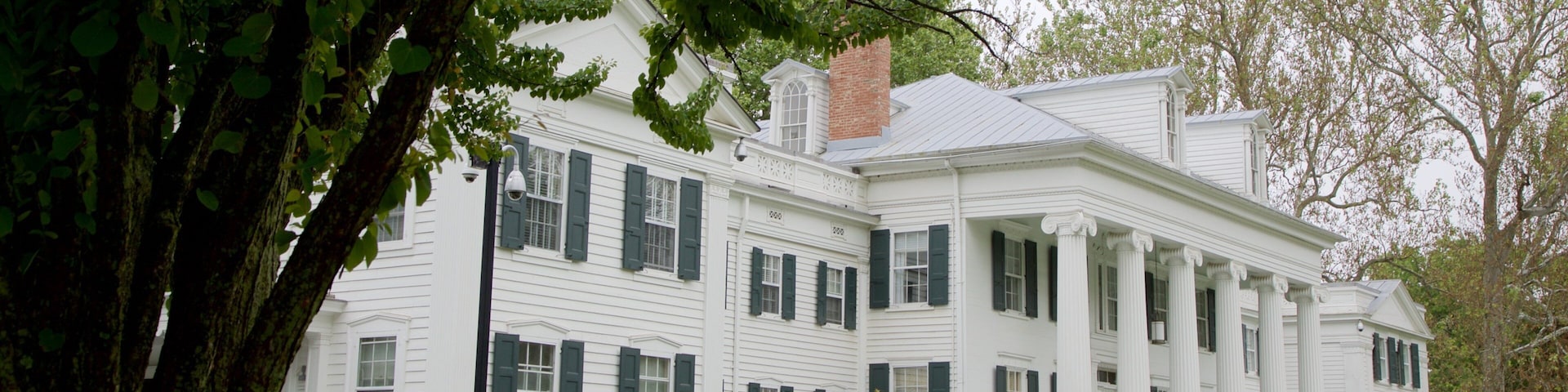 Drumthwacket showing a house, a park and heritage elements