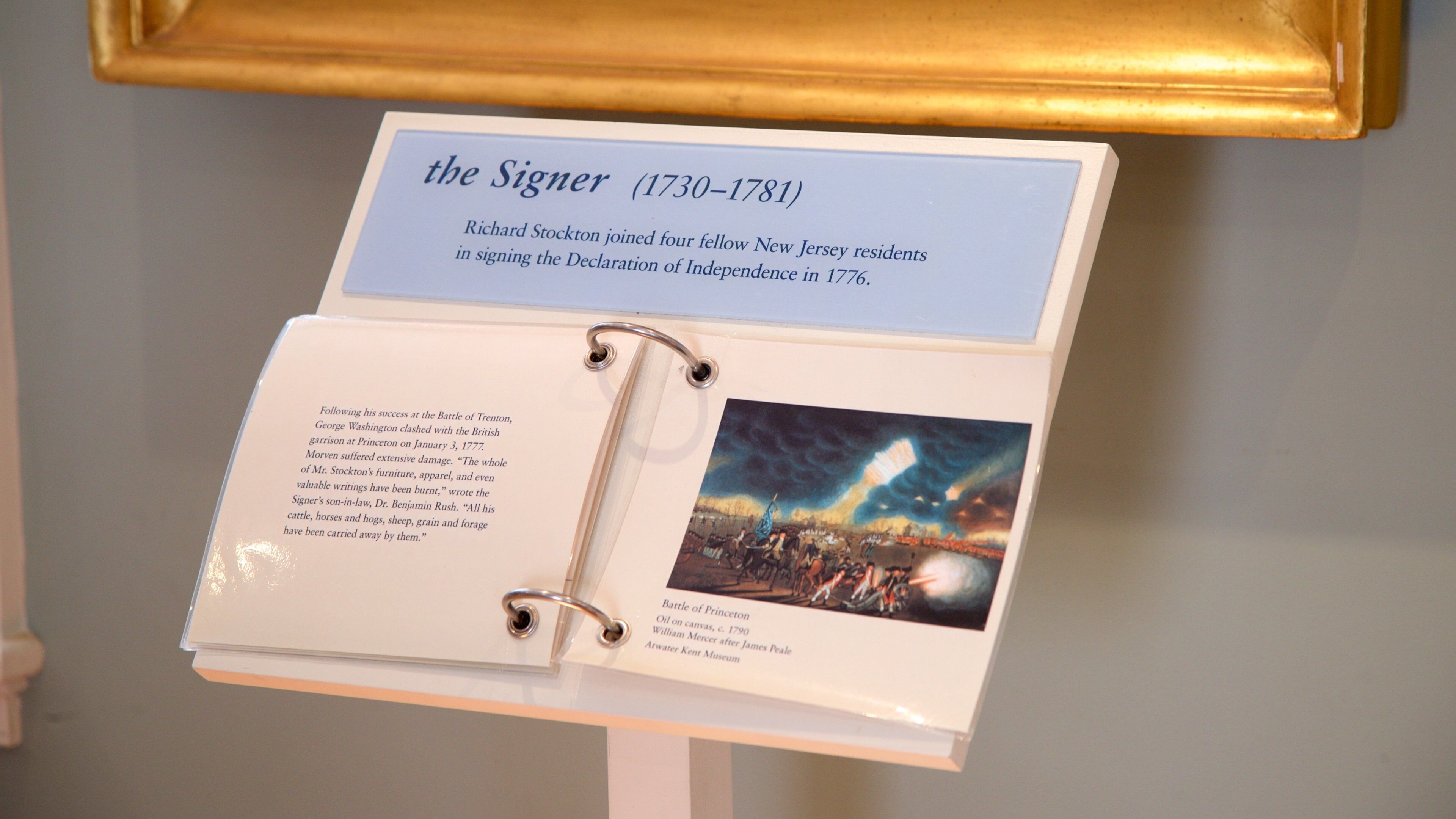 Morven featuring interior views