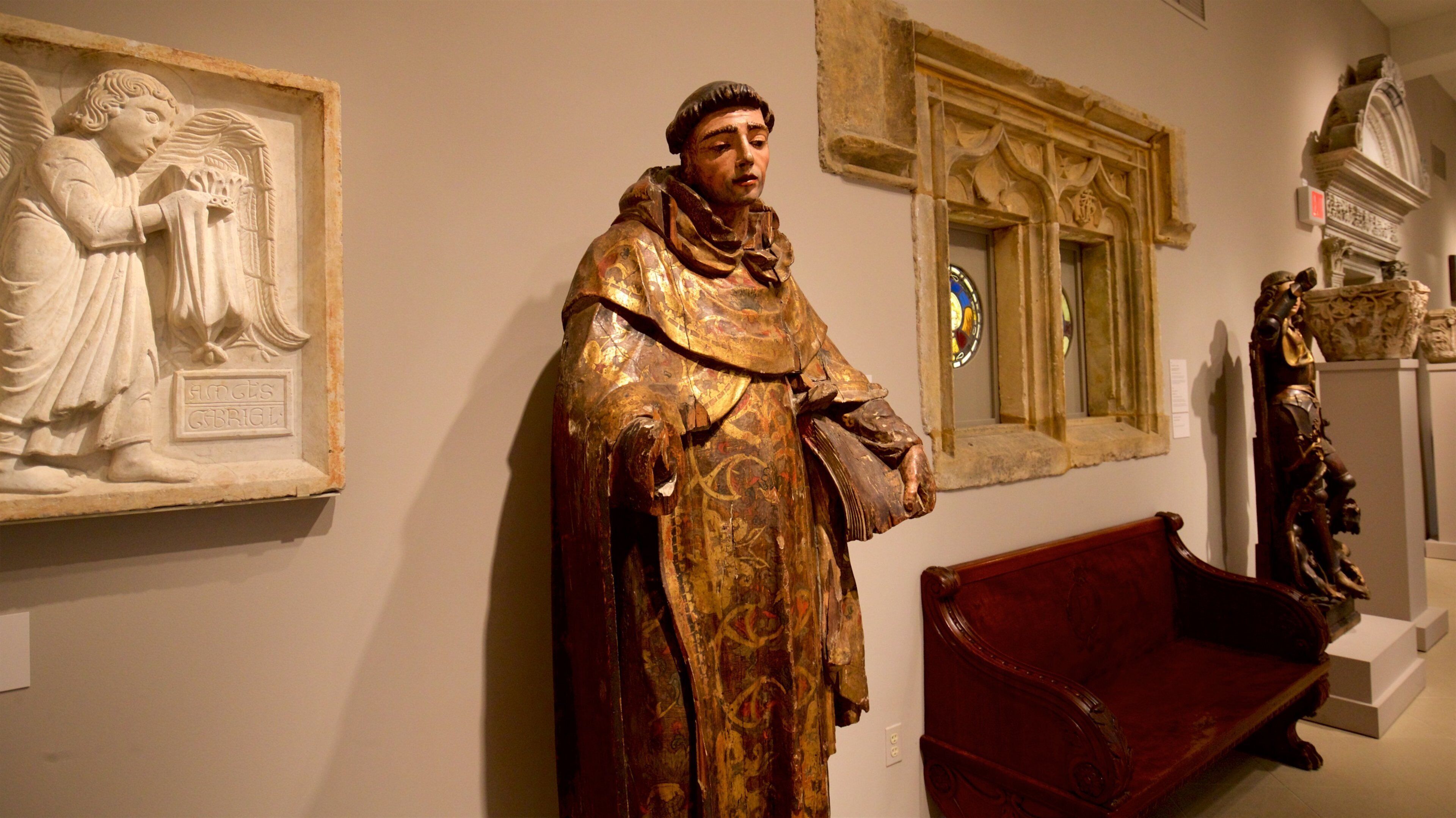 Princeton University Art Museum showing art, religious aspects and interior views