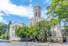 Clock tower at the University of Auckland, New Zealand