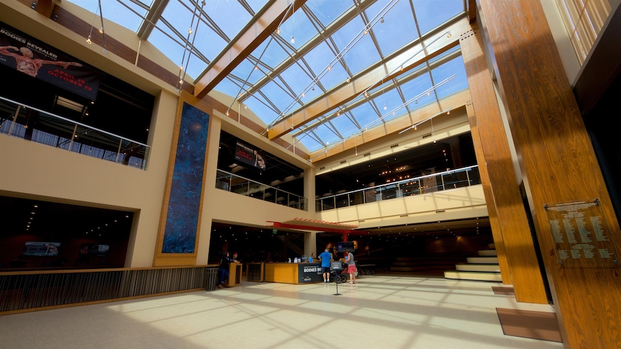 Omniplex Science Museum featuring interior views