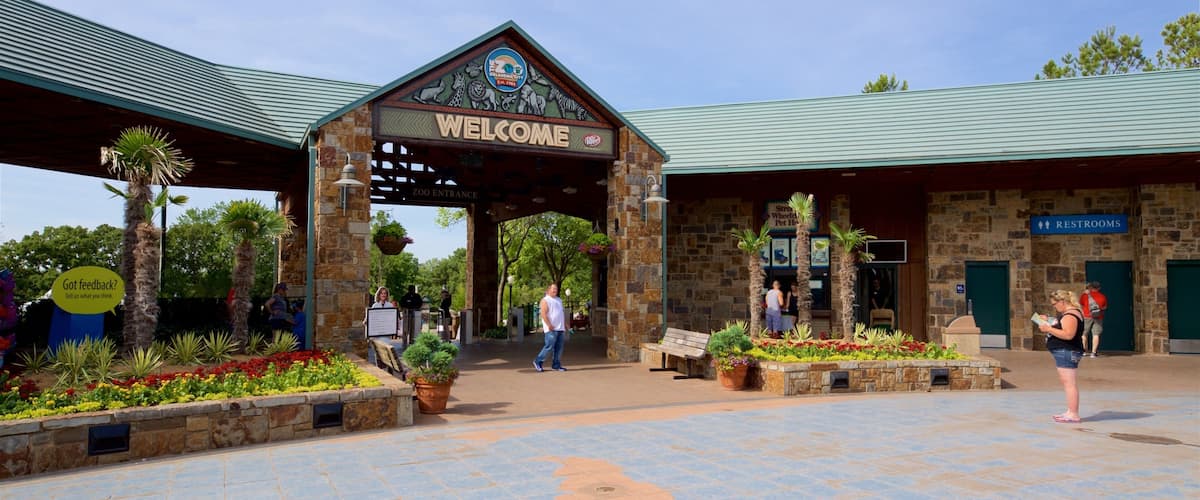 Zoológico de la ciudad de Oklahoma mostrando señalización