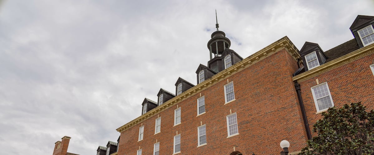 Overcast view of the Student Union of Oklahoma State University