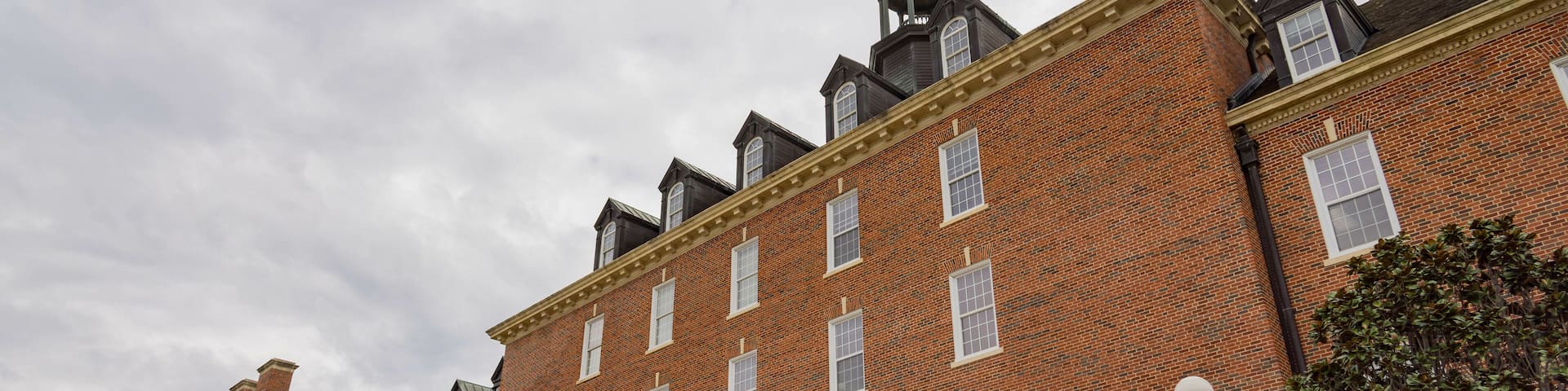 Overcast view of the Student Union of Oklahoma State University