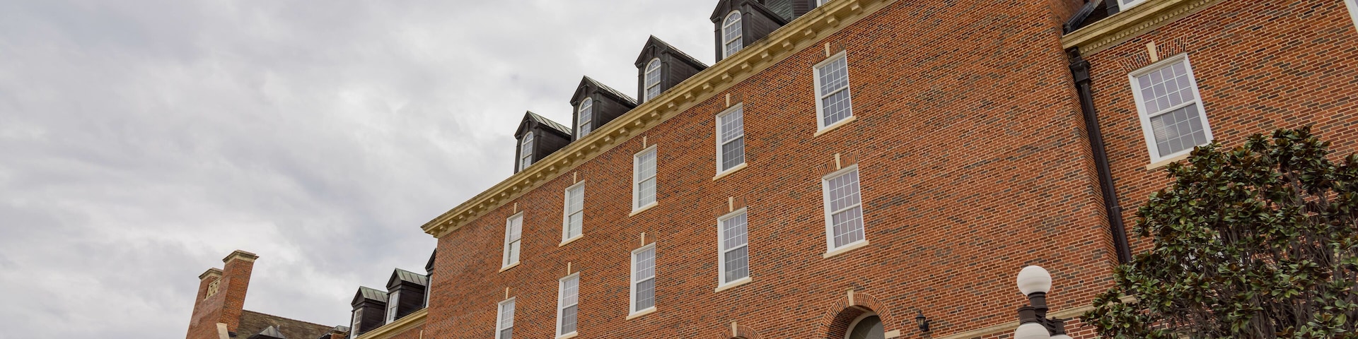 Overcast view of the Student Union of Oklahoma State University