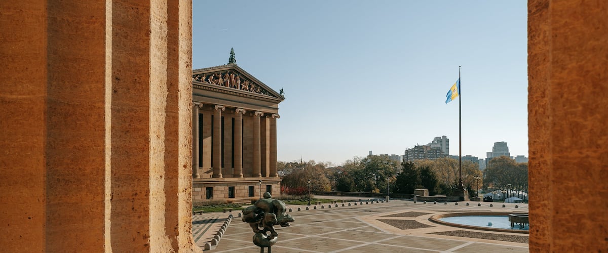 Philbrook Museum of Art featuring a square or plaza and heritage architecture