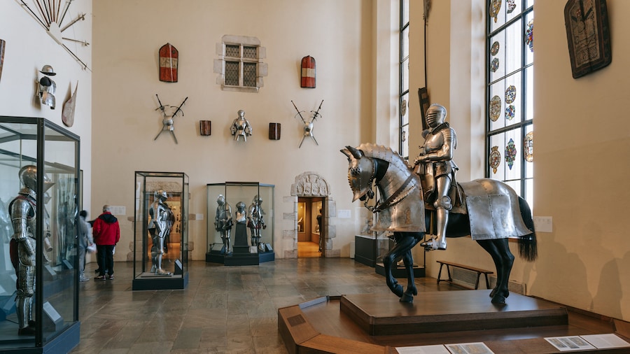 Philbrook Museum of Art featuring heritage elements and interior views