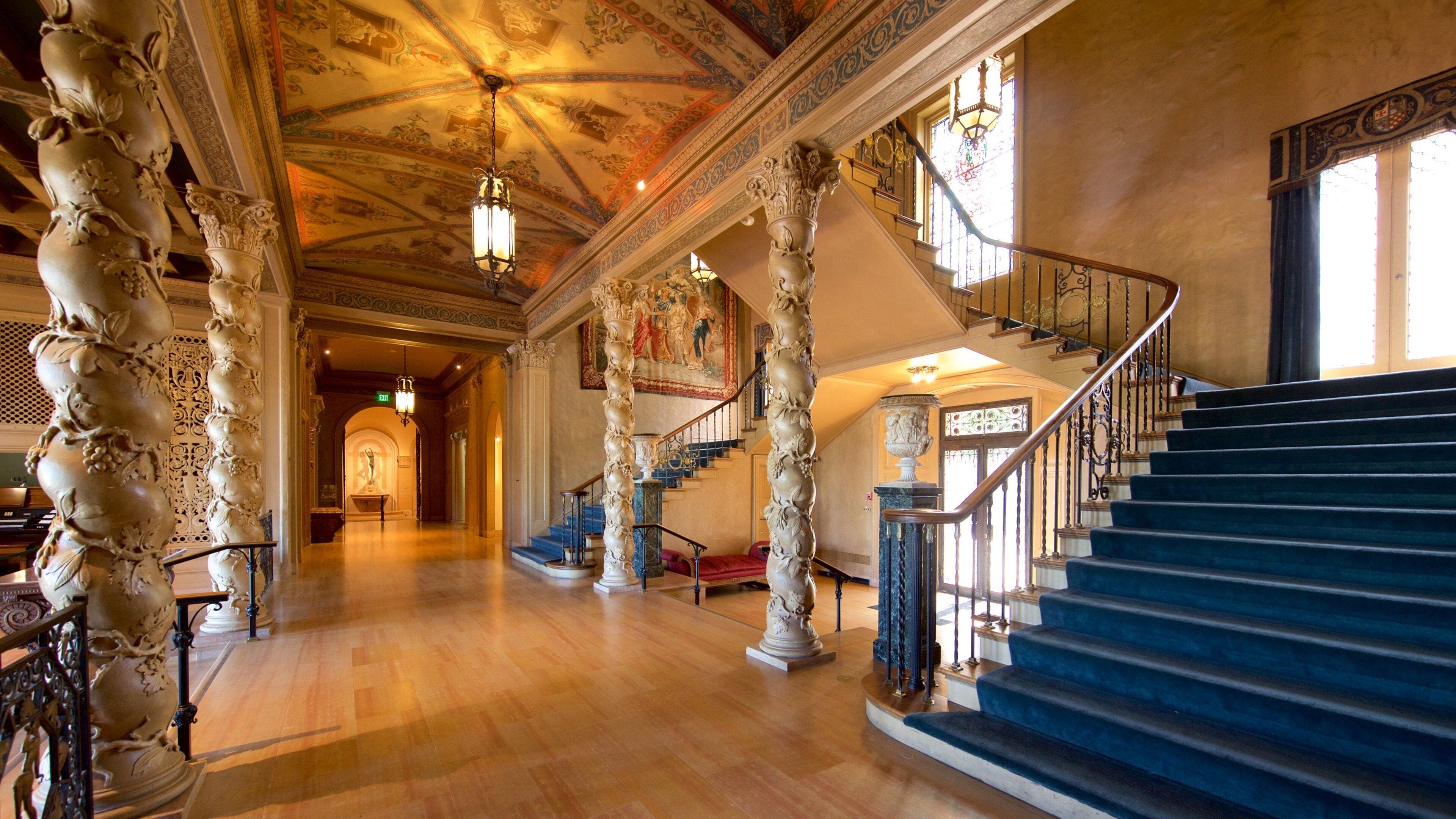 Philbrook Museum of Art featuring heritage elements and interior views