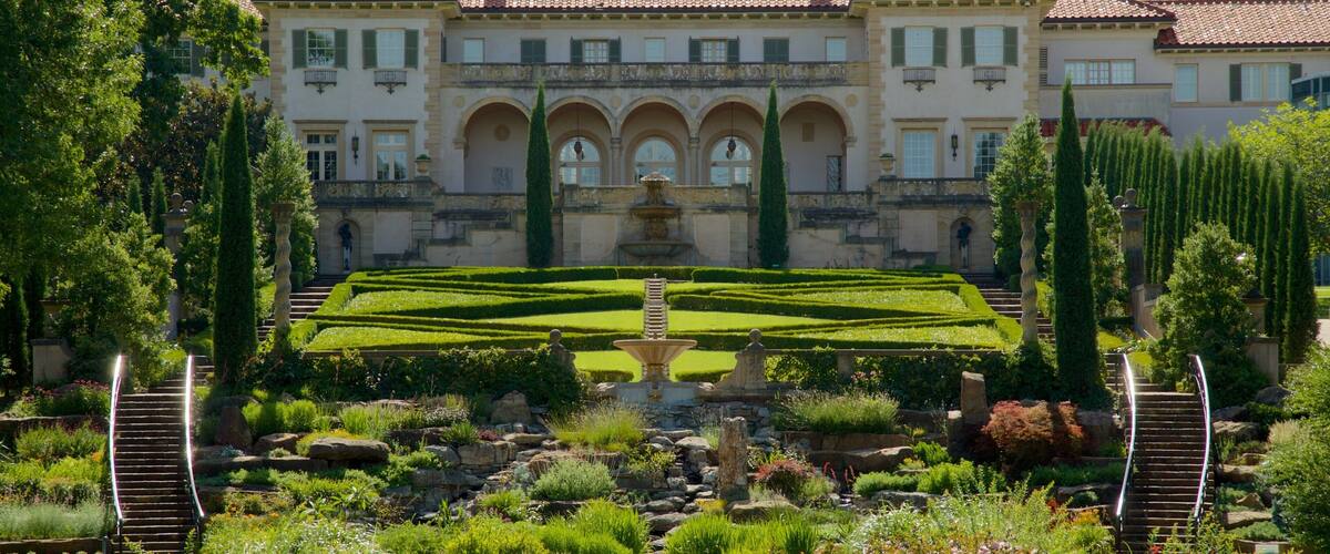 Philbrook Museum of Art ofreciendo jardín