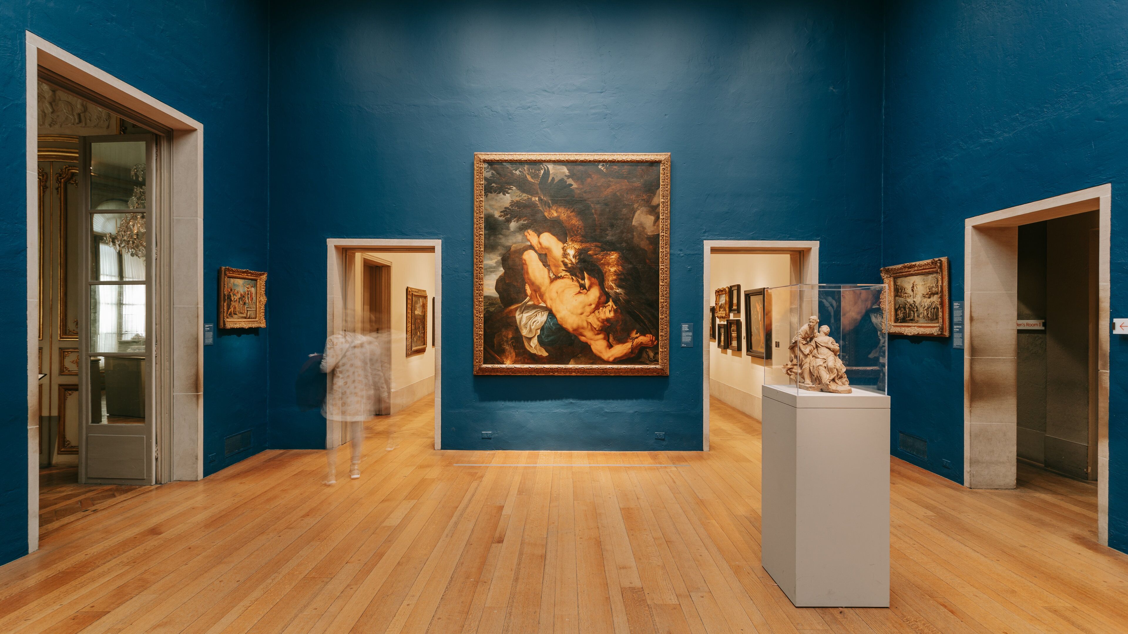 Philbrook Museum of Art featuring interior views and art