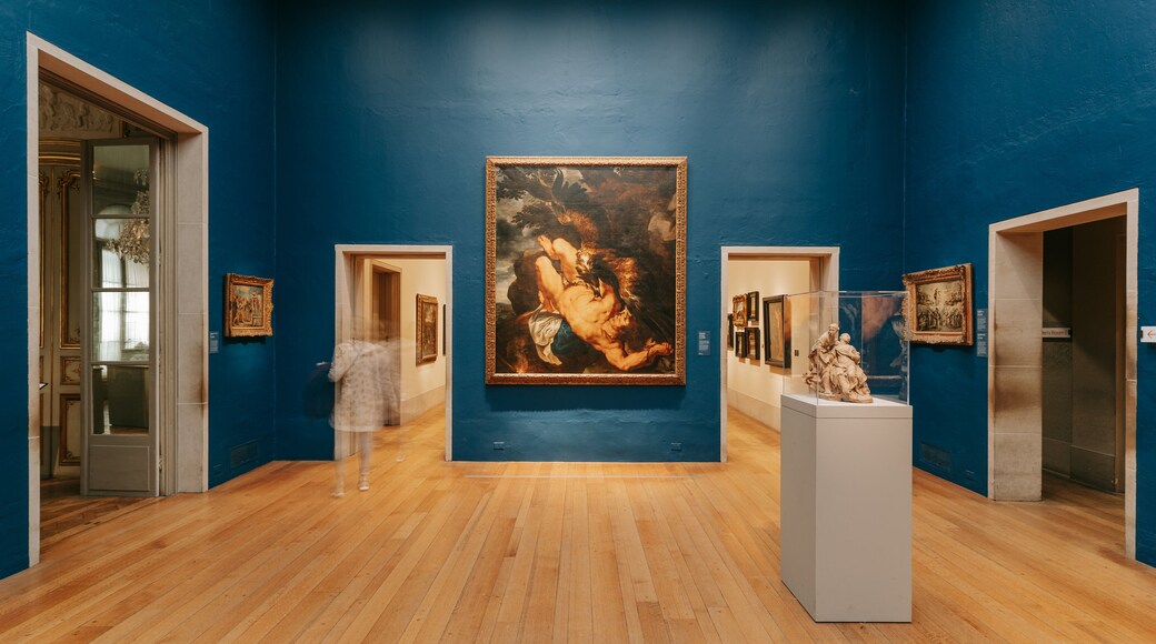 Philbrook Museum of Art featuring interior views and art