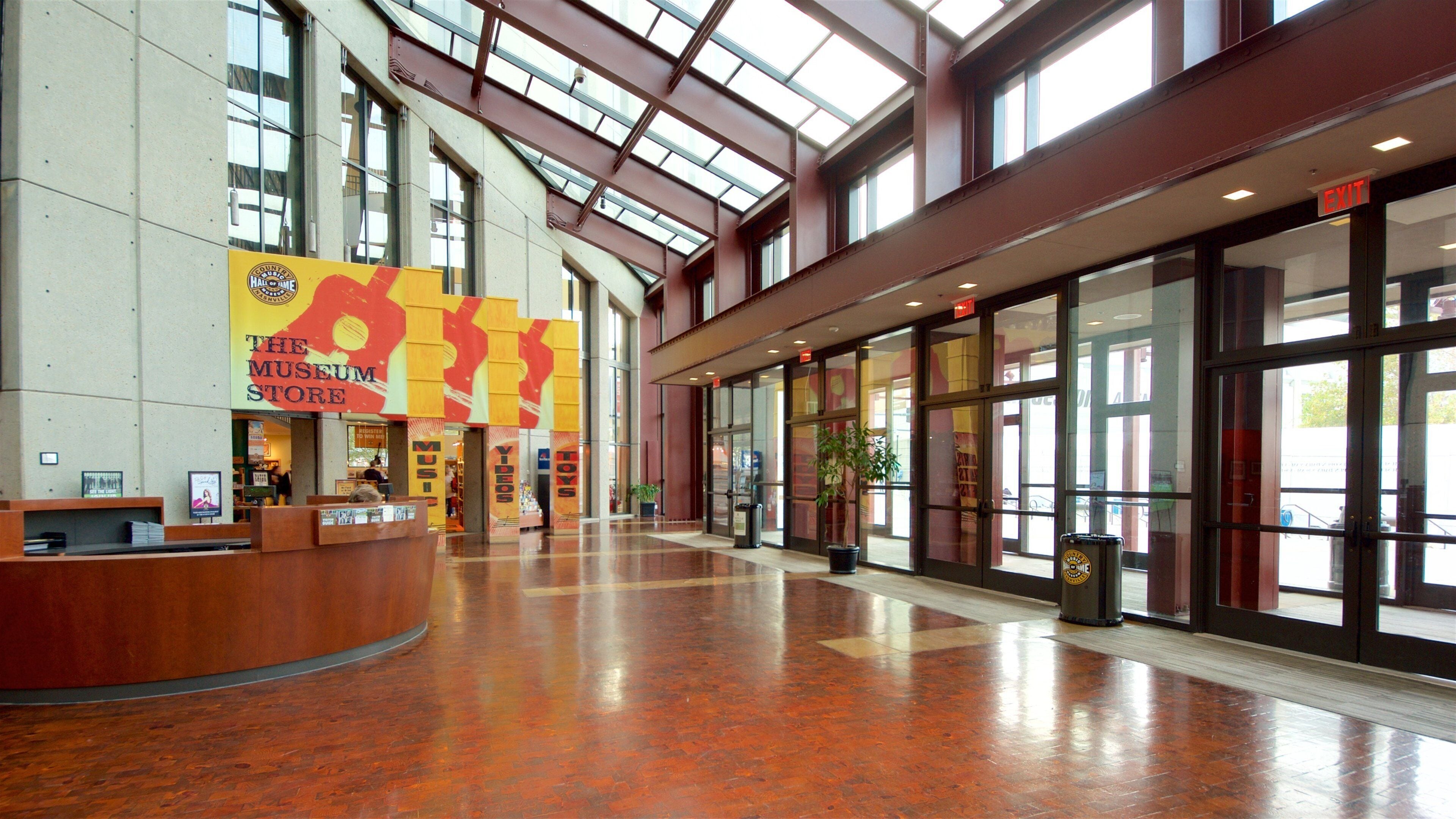 Country Music Hall of Fame og Museum og byder på interiør