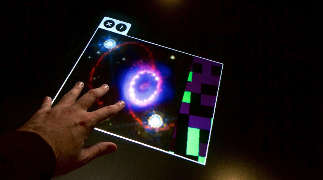 Adventure Science Center ofreciendo vista interna