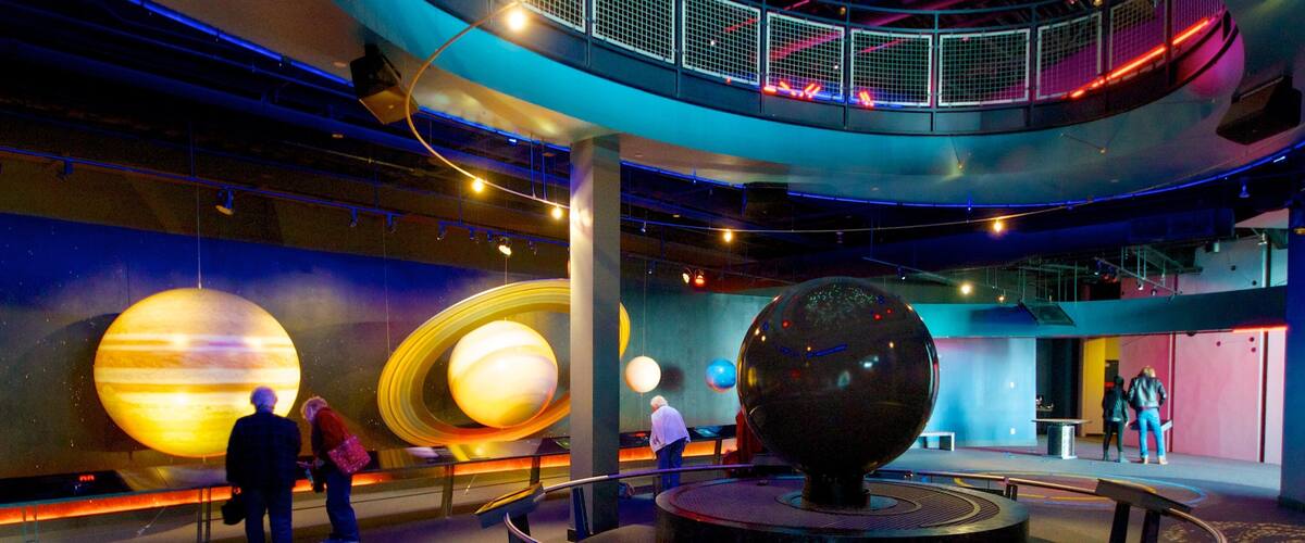 Explore the wonders of space at Adventure Science Center in Nashville, Tennessee with engaging exhibits and interactive displays