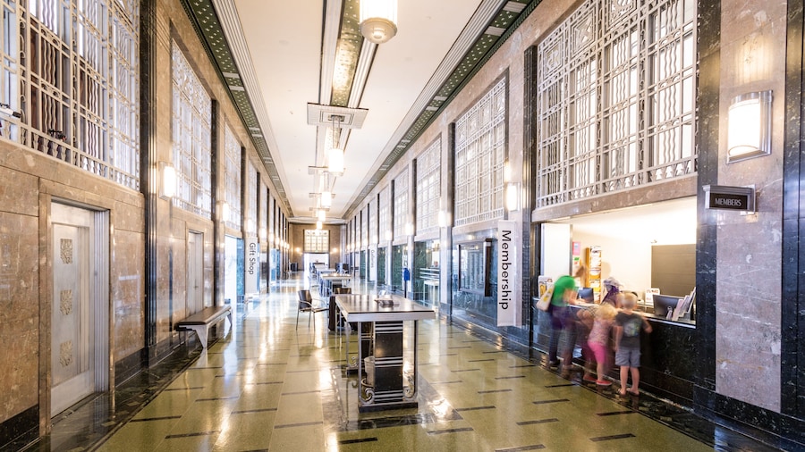 Frist Center for Visual Arts which includes interior views as well as a family