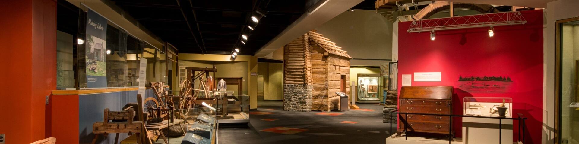 Exploring exhibits at Tennessee State Museum in Nashville revealing rich regional history and culture