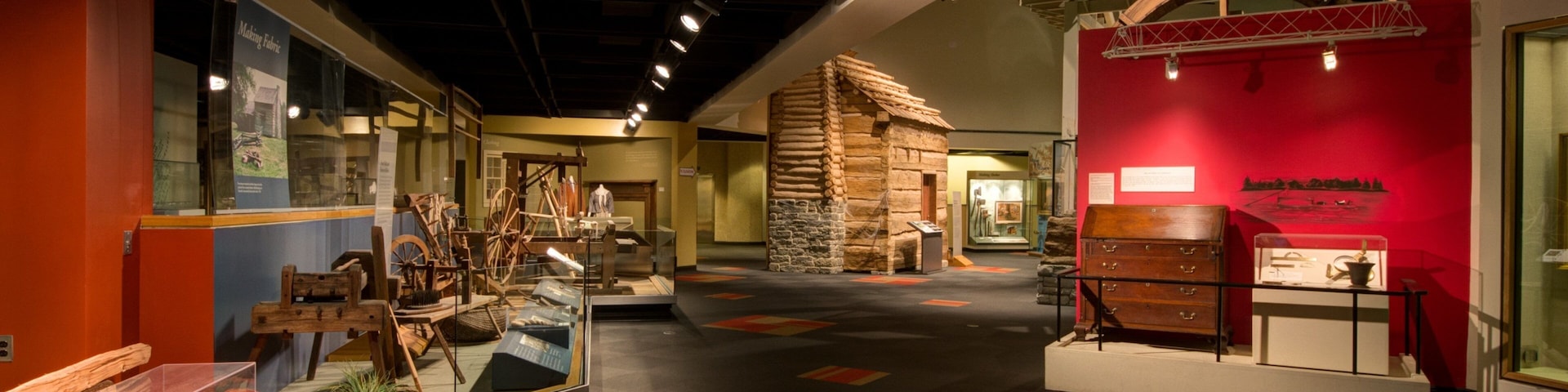 Tennessee State Museum welches beinhaltet Innenansichten