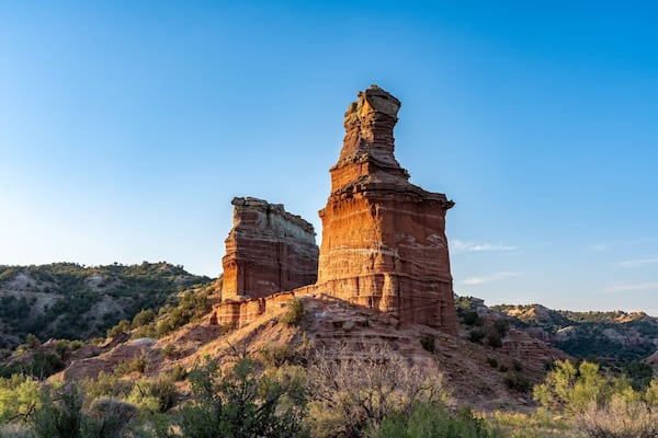 Lighthouse in Palo Duro Canyon, Texas