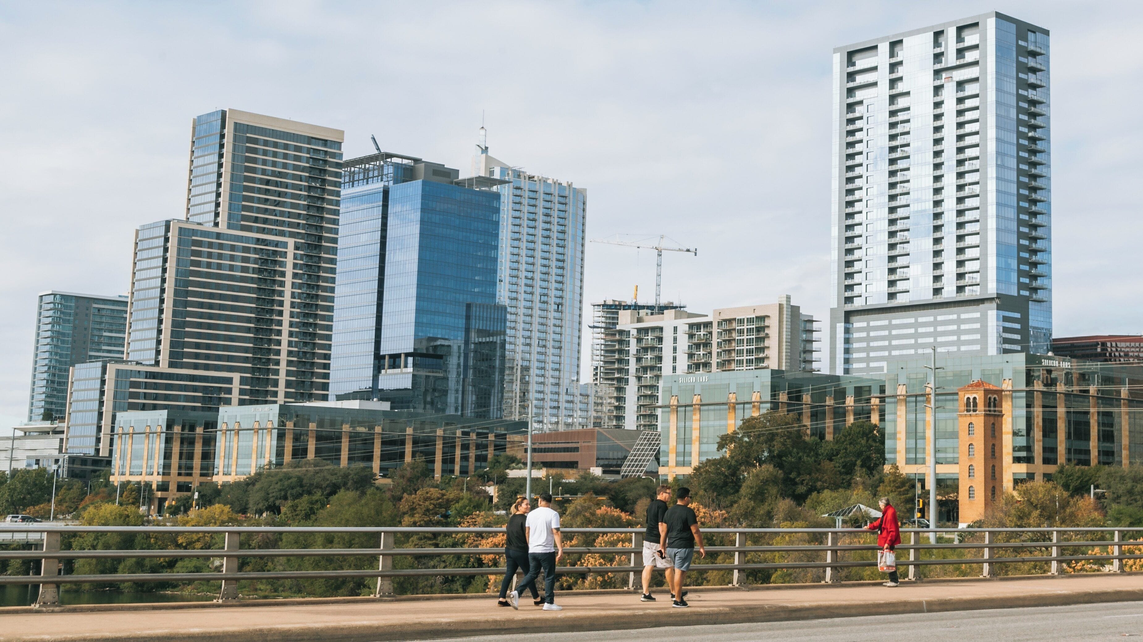 Exploring the vibrant atmosphere near Ann W. Richards Congress Avenue Bridge in downtown Austin, Texas