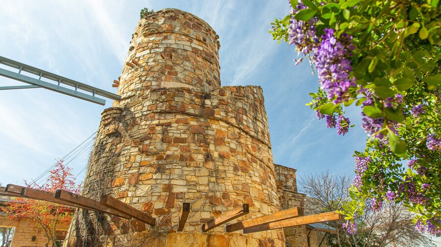 Lady Bird Johnson Wildflower Center showing wildflowers and heritage elements