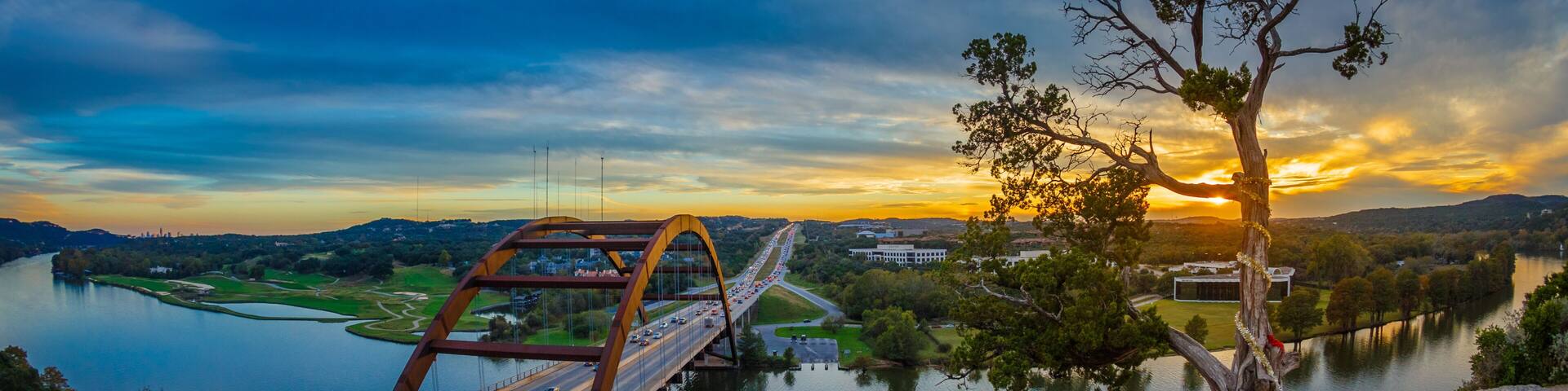 360 Bridge Sunset