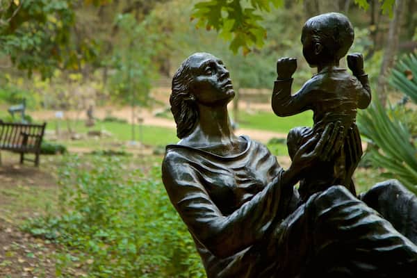 Museo y jardín de esculturas Umlauf que incluye una estatua o escultura y un jardín