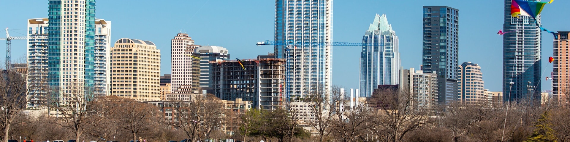 Zilker Park which includes a city and a park