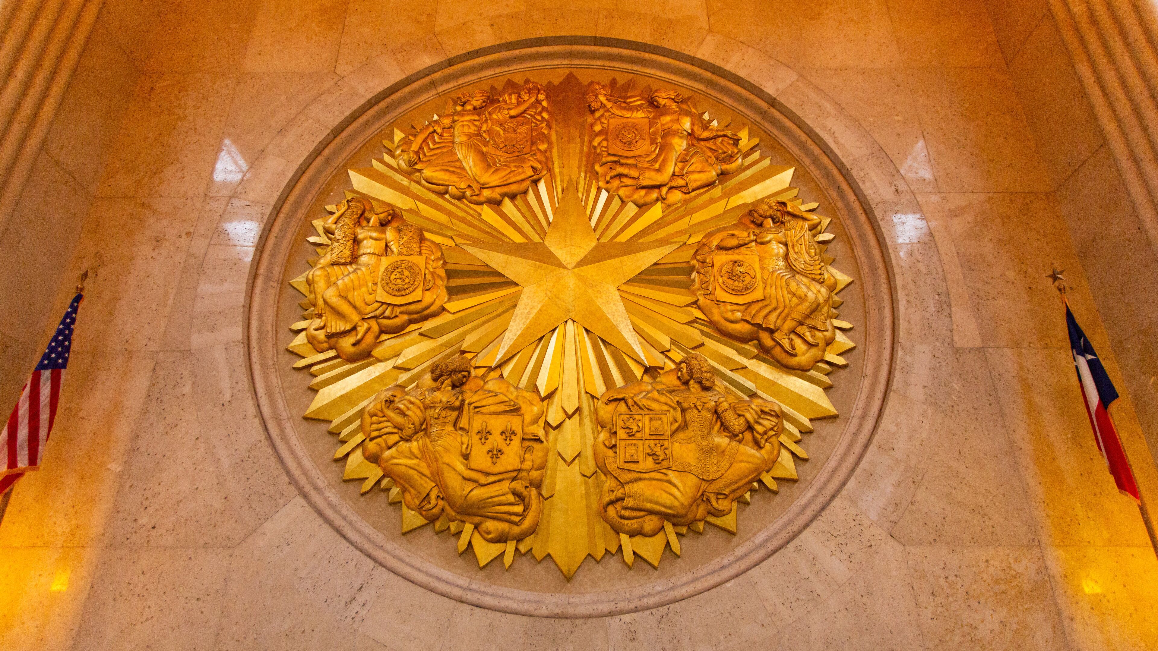 Hall of State which includes heritage elements and interior views