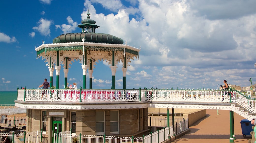 Brighton Beach which includes general coastal views