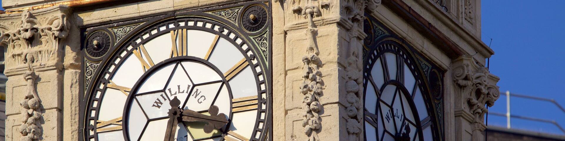 Brighton Clock Tower mettant en vedette patrimoine historique