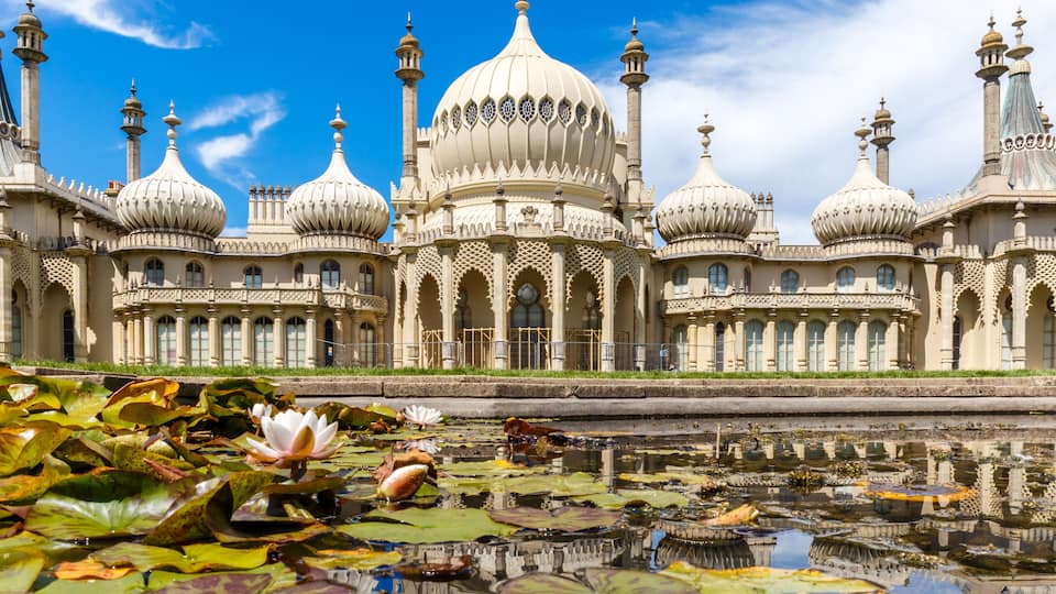 Brighton in summer, England