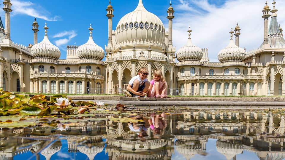 Brighton in summer, England
