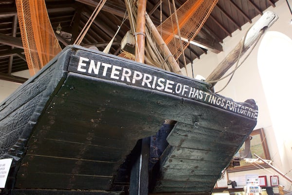 Fishermen\'s Museum mit einem Innenansichten