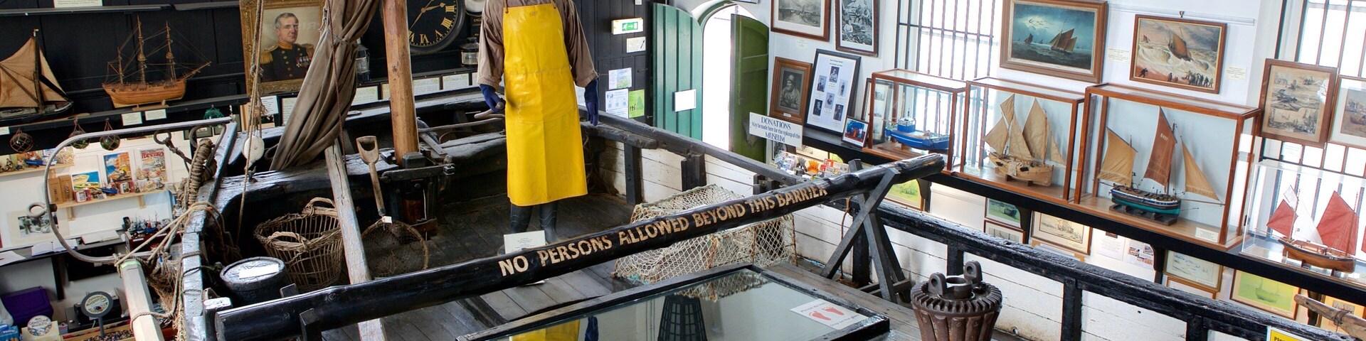 Fishermen\'s Museum which includes interior views