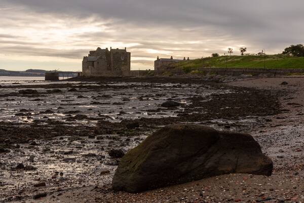 Blackness Castle, used as a set in Outlander