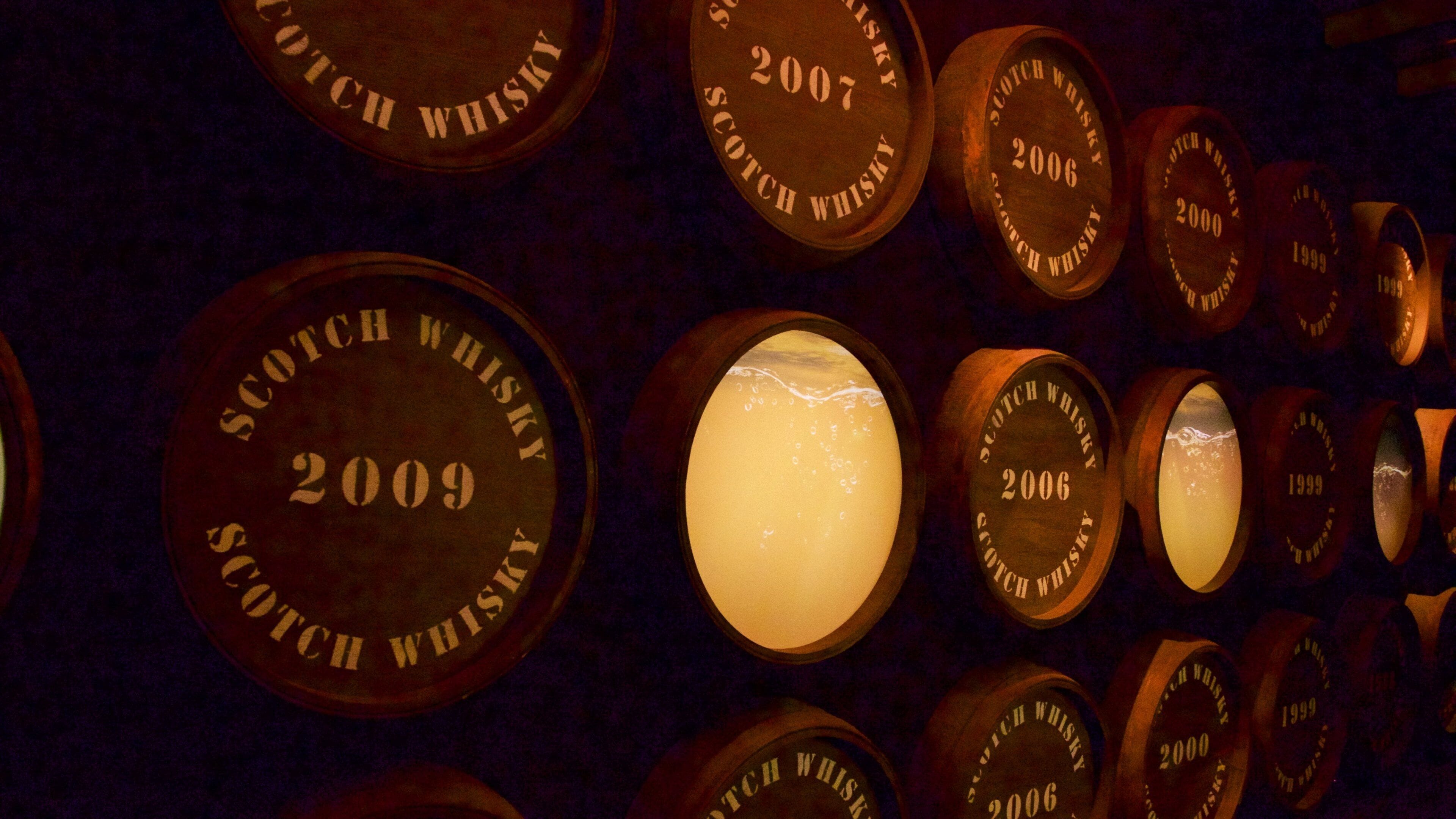 Scotch Whisky Heritage Centre featuring interior views