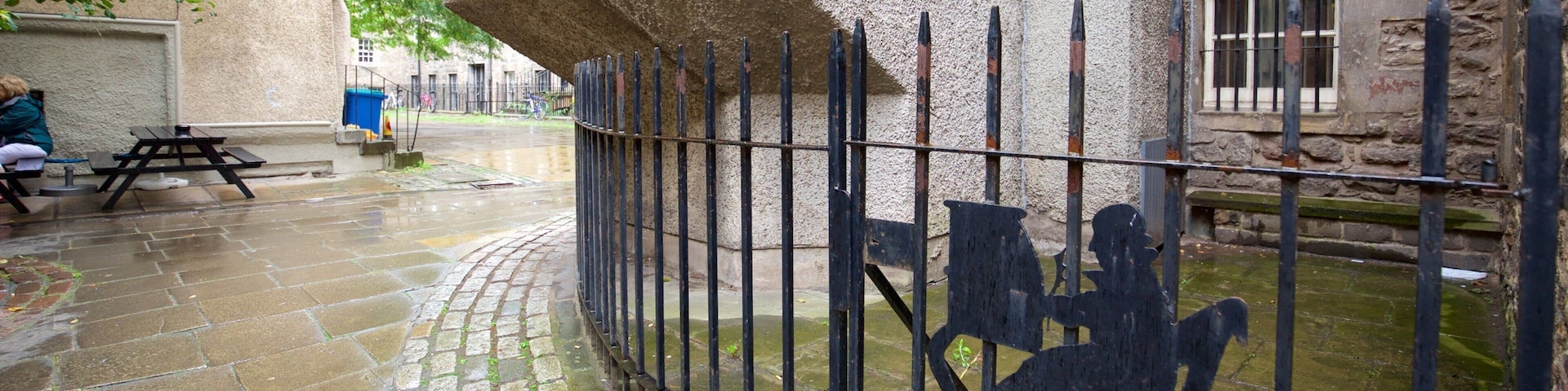 Museu dos Escritores caracterizando elementos de patrimônio e cenas de rua