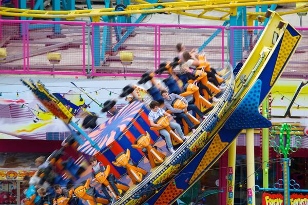 Adventure Island mostrando giro