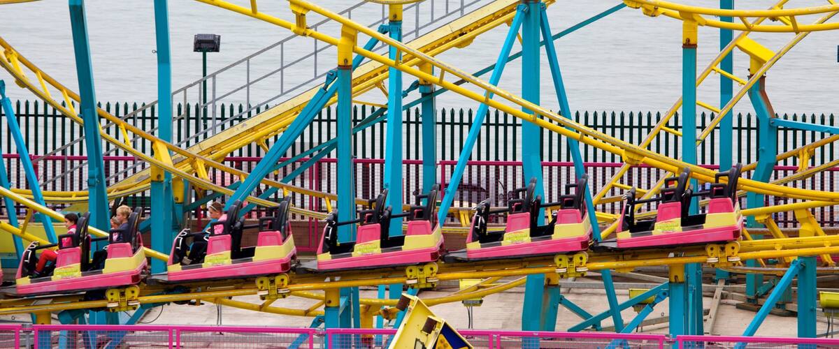 Adventure Island featuring rides