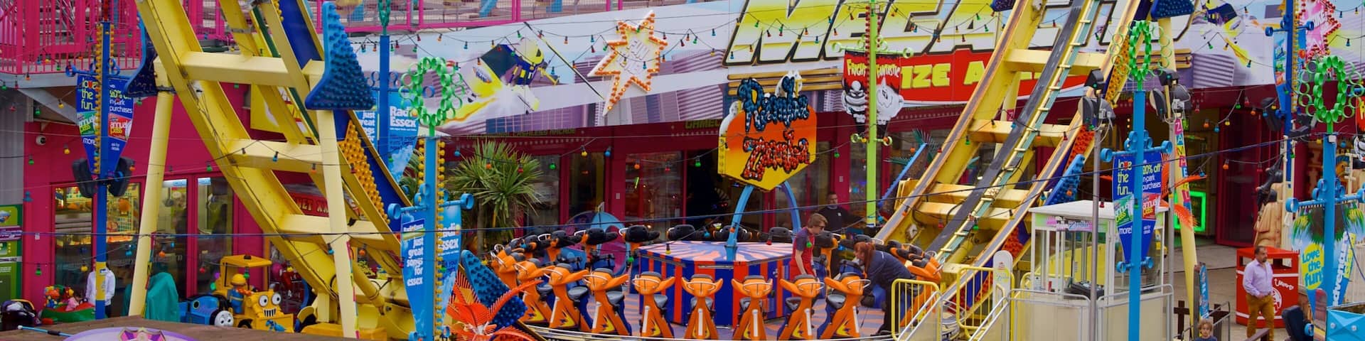 Adventure Island which includes rides