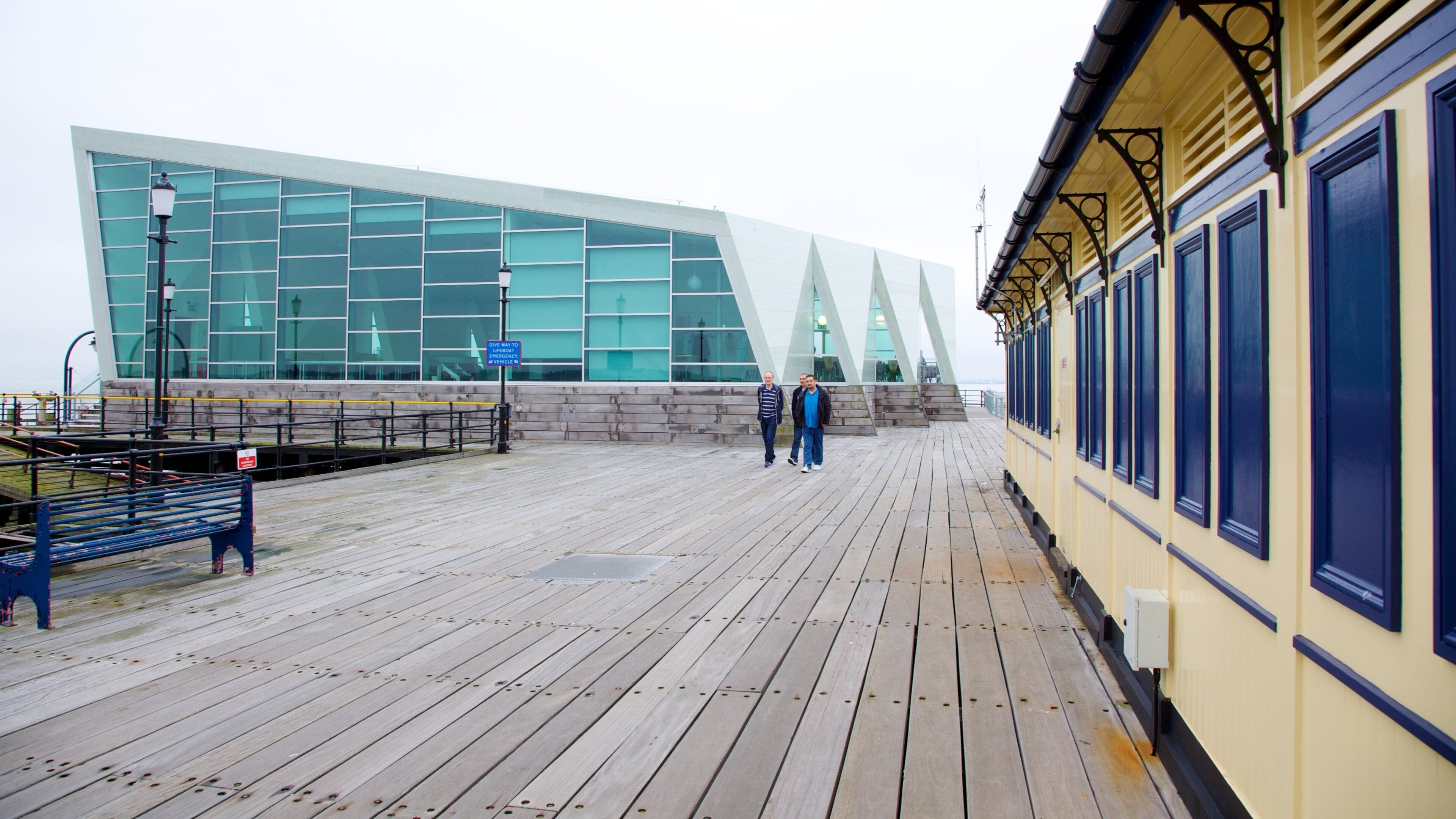 Southend Pier featuring modern architecture