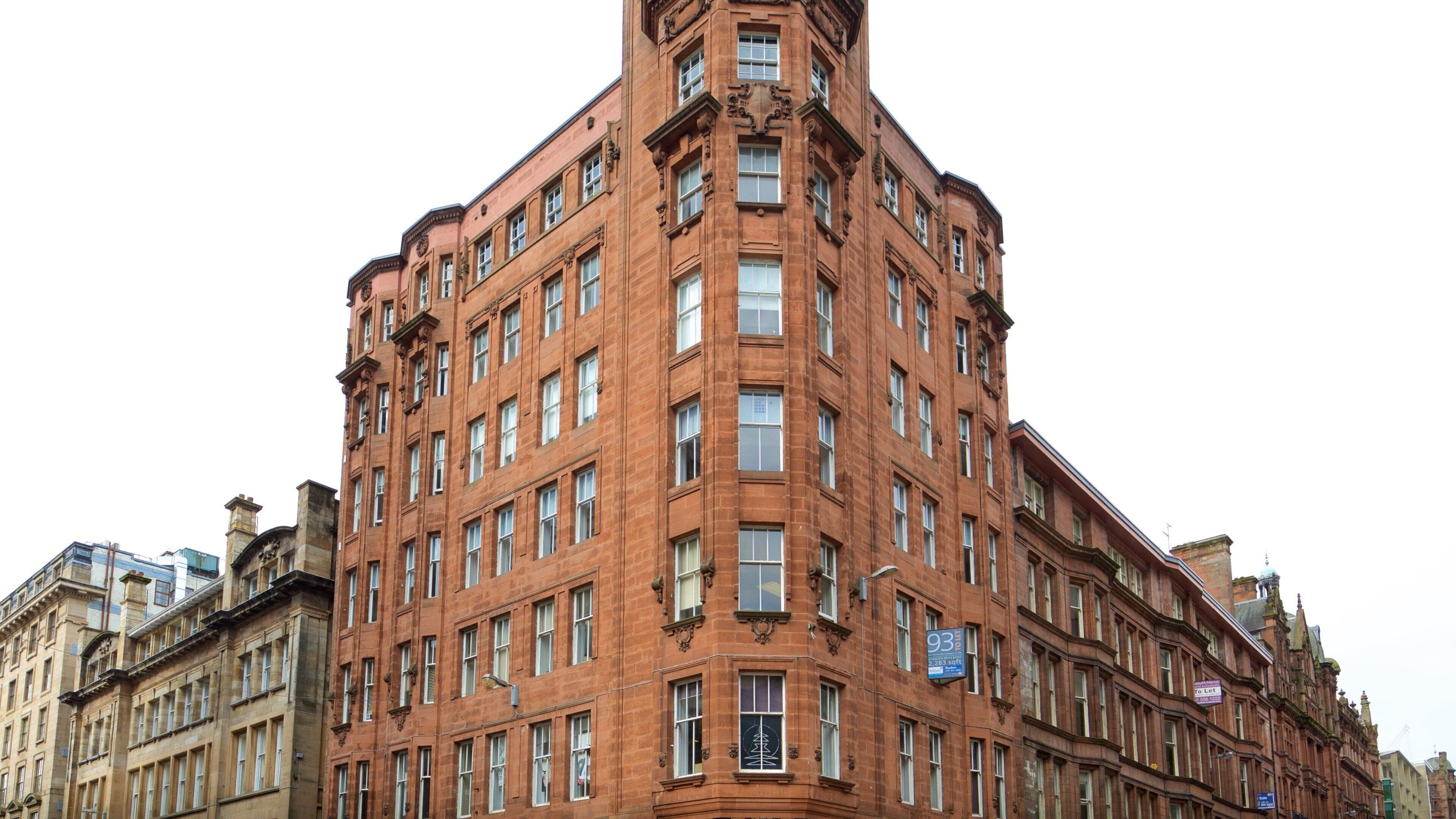 Buchanan Street som viser kulturarv og historisk arkitektur