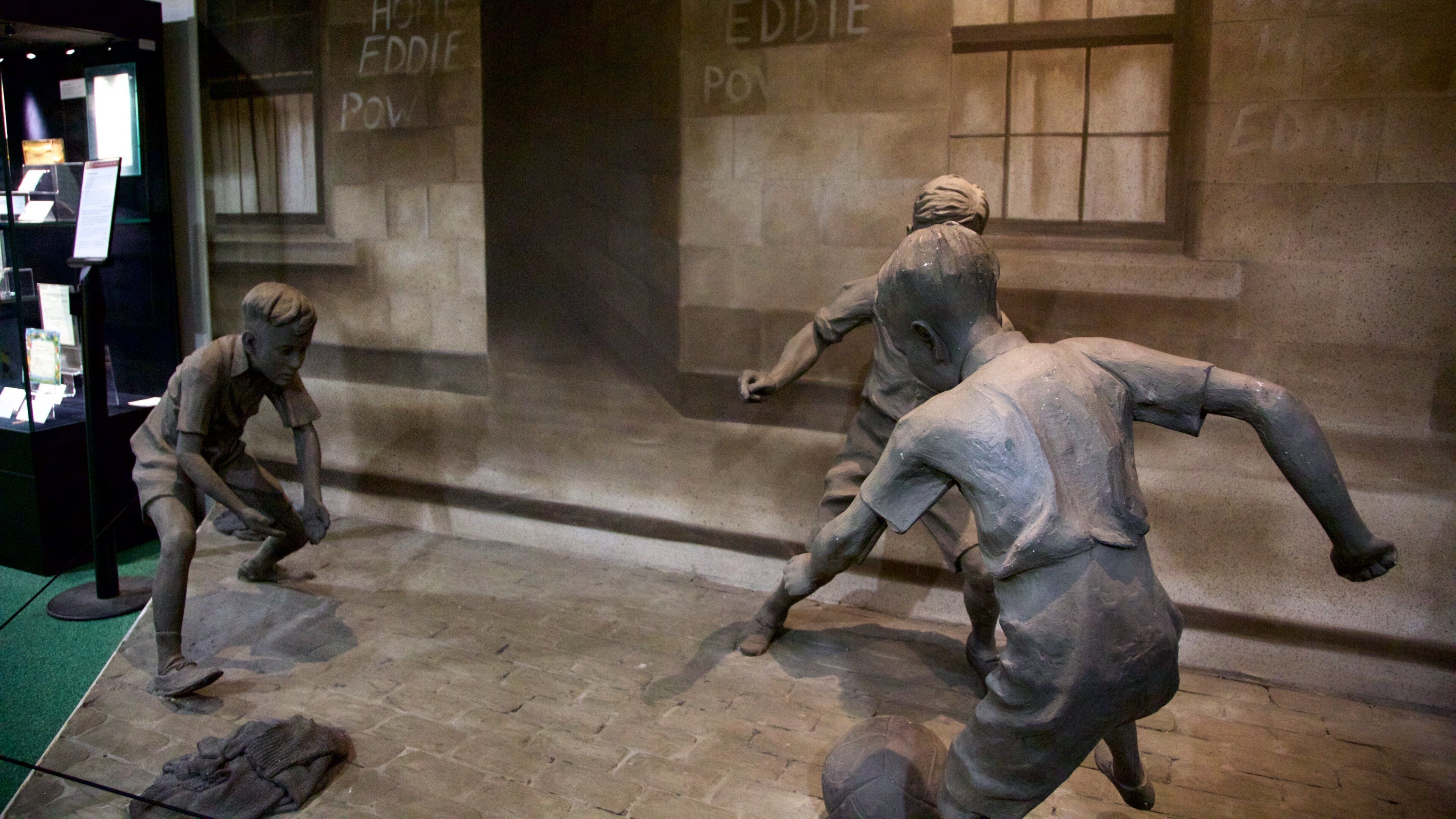 Hampden Park showing interior views