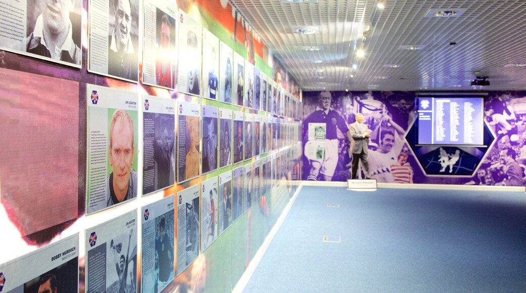 Hampden Park som viser innendørs