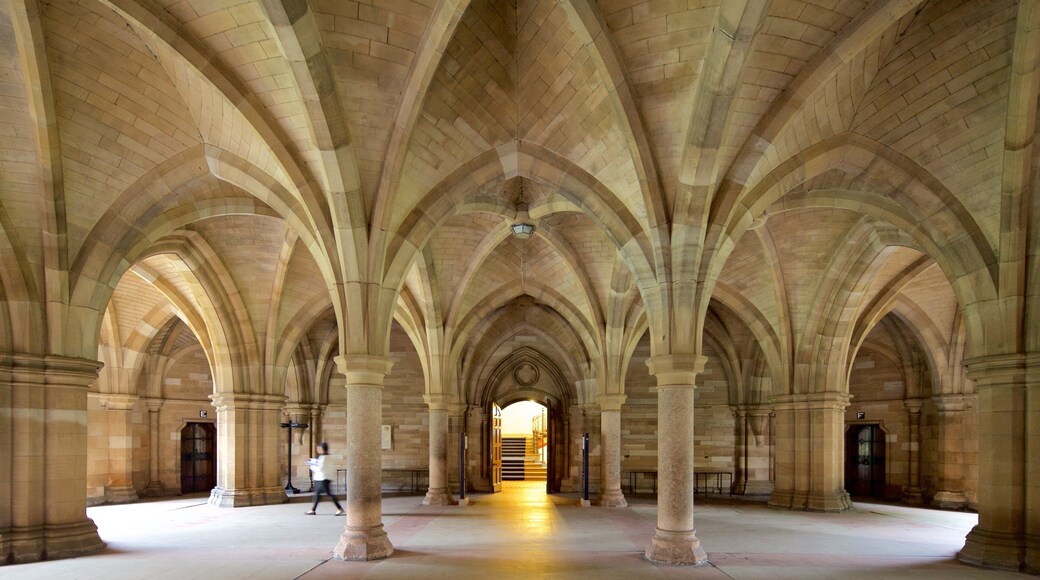 University of Glasgow mostrando arquitectura patrimonial