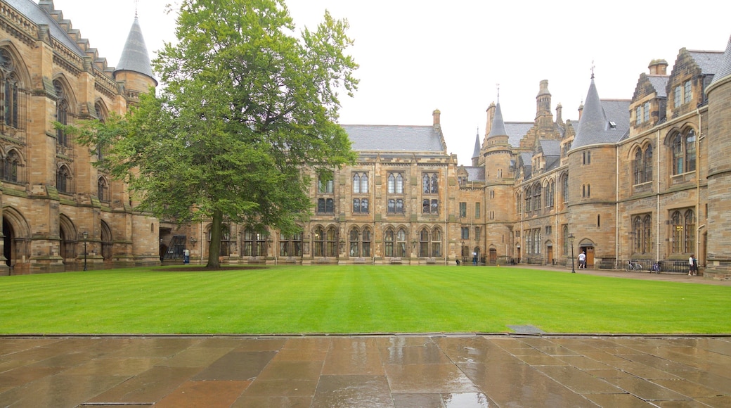 University of Glasgow which includes heritage elements