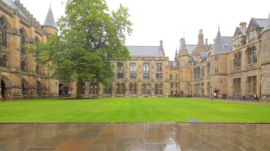 University of Glasgow showing heritage elements