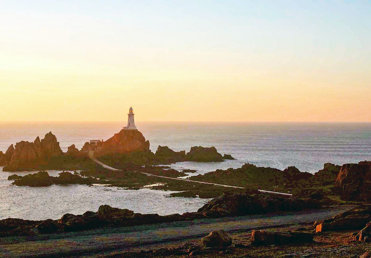 The place on Jersey for sunsets.