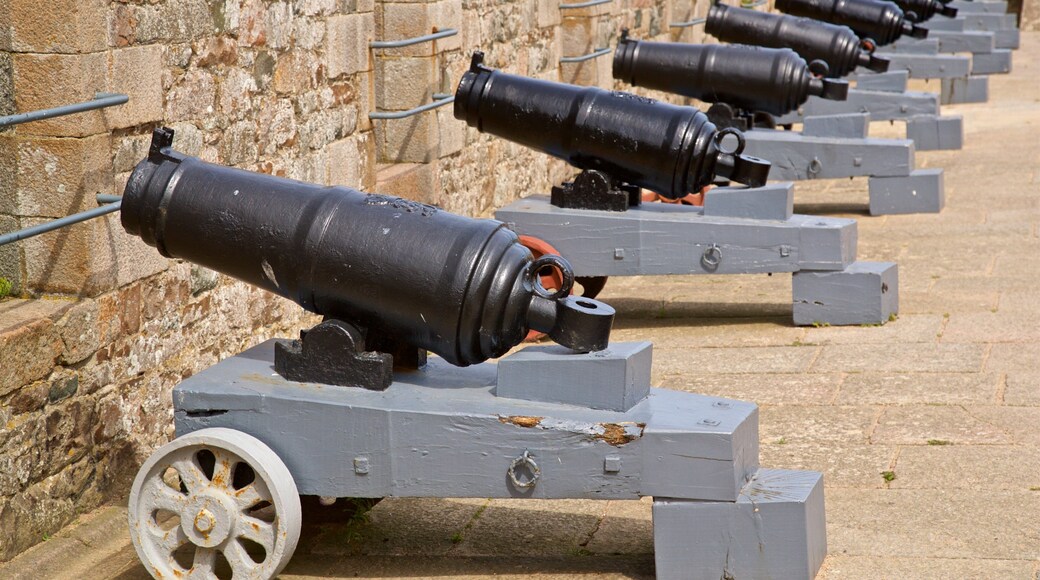 Elizabeth Castle featuring heritage elements