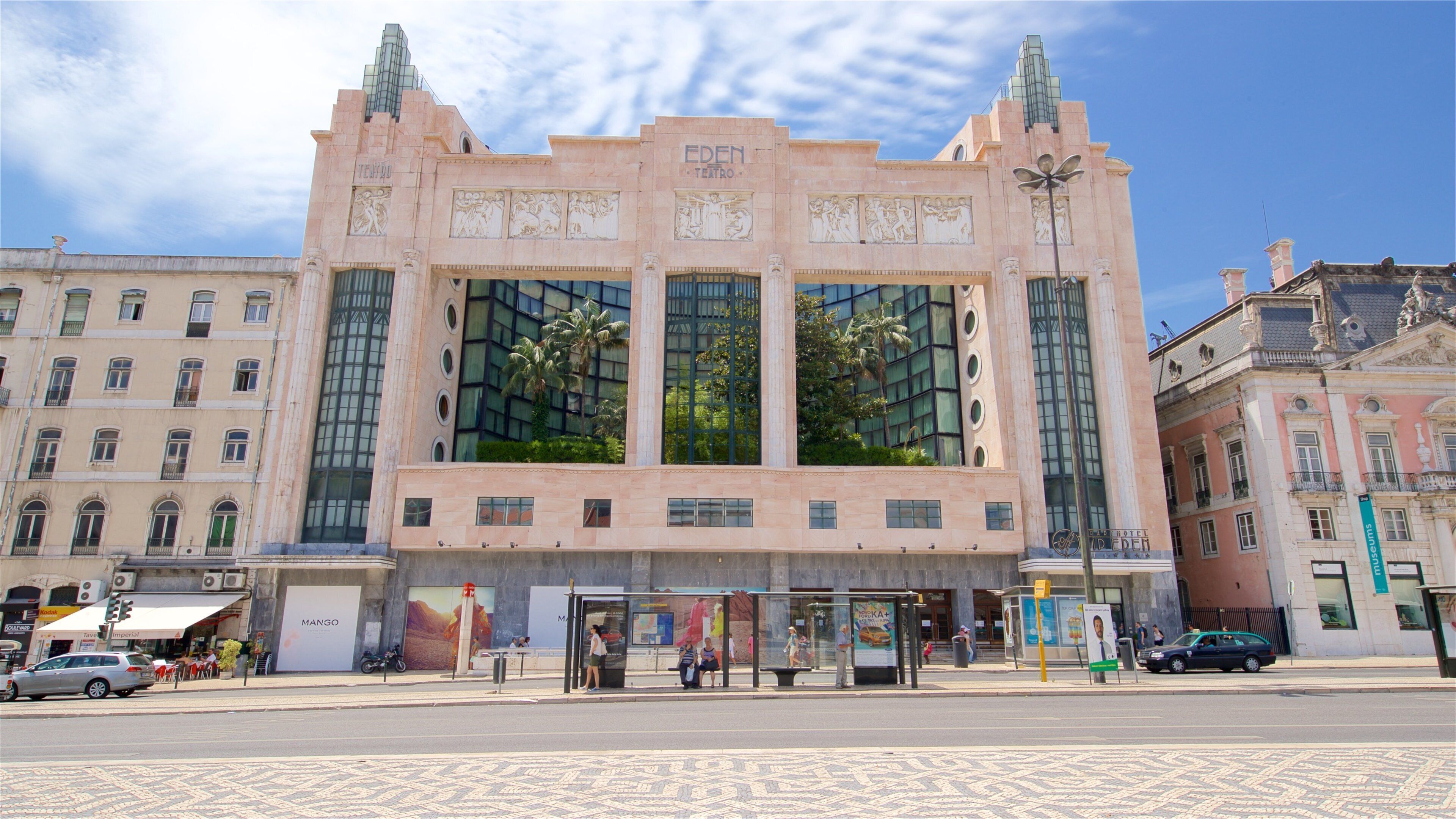 Place Restauradores qui includes ville et patrimoine historique